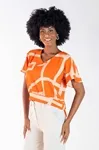 Blusa Dwz Estampada Amarracao