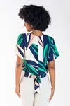 Blusa Dwz Estampada Amarracao