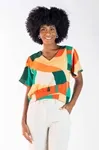 Blusa Dwz Estampada Amarracao