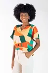 Blusa Dwz Estampada Amarracao