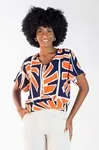 Blusa Dwz Estampada Amarracao