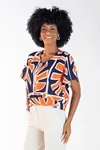 Blusa Dwz Estampada Amarracao