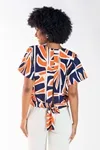 Blusa Dwz Estampada Amarracao