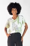 Blusa Dwz Estampada Amarracao