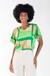 Blusa Dwz Estampada Amarracao