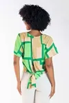 Blusa Dwz Estampada Amarracao