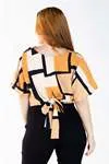 Blusa Dwz Estampada Amarracao