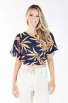 Blusa Dwz Estampada Amarracao