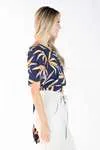 Blusa Dwz Estampada Amarracao