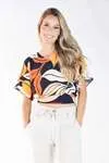 Blusa Dwz Estampada Amarracao