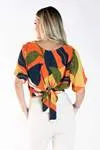 Blusa Dwz Estampada Amarracao