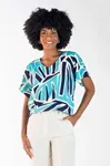 Blusa Dwz Estampada Amarracao