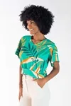 Blusa Dwz Estampada Amarracao