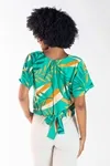 Blusa Dwz Estampada Amarracao