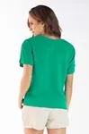 Blusa Dwz Manga Curta Gola v