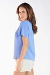 Blusa Dwz Manga Curta Gola v