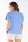 Blusa Dwz Manga Curta Gola v