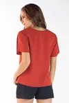 Blusa Dwz Manga Curta Gola v