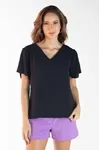 Blusa Dwz Manga Curta Gola v