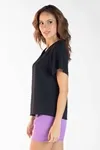 Blusa Dwz Manga Curta Gola v