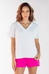 Blusa Dwz Manga Curta Gola v