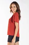 Blusa Dwz Manga Curta Gola v
