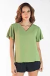 Blusa Dwz Manga Curta Gola v
