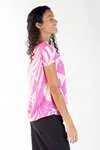 Blusa Dwz Manga Curta Estampada