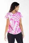 Blusa Dwz Manga Curta Estampada