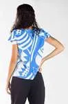 Blusa Dwz Manga Curta Estampada