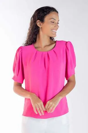 Blusa Dwz Lisa Manga Bufante