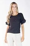 Blusa Dwz Lesie com Manga Babados