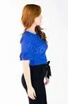 Blusa Dwz Lesie com Manga Babados