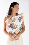 Blusa Dwz Manga Babado com Elastico