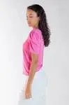 Blusa Dwz Decote v com Manga