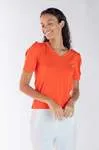 Blusa Dwz Decote v com Manga