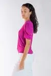 Blusa Dwz Decote v com Manga