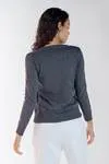 Cardigan Dwz Liso com Botoes de Tricot