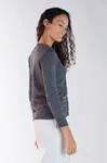 Cardigan Dwz Liso com Botoes de Tricot