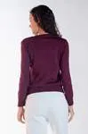 Cardigan Dwz Liso com Botoes de Tricot