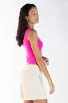 Cropped Dwz Tricot com Alcas