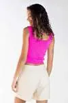 Cropped Dwz Tricot com Alcas