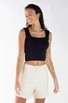 Cropped Dwz Tricot com Alcas