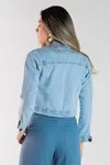 Jaqueta Dwz Jeans Manga Longa