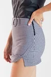 Short Saia Dwz Xadrez Com Cinto