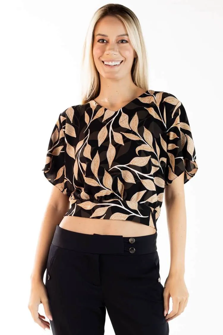 Blusa Dwz Estampada Amarracao