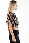 Blusa Dwz Estampada Amarracao