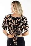 Blusa Dwz Estampada Amarracao
