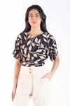 Blusa Dwz Estampada Amarracao