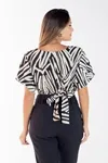 Blusa Dwz Estampada Amarracao